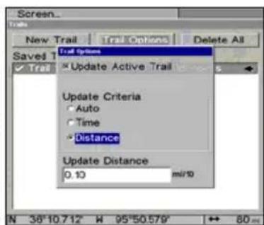 LOWRANCE GlobalMap 9200C - General Trail Options - 3