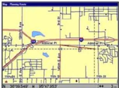 LOWRANCE GlobalMap 9200C - Routes Created in the GlobalMap - 6