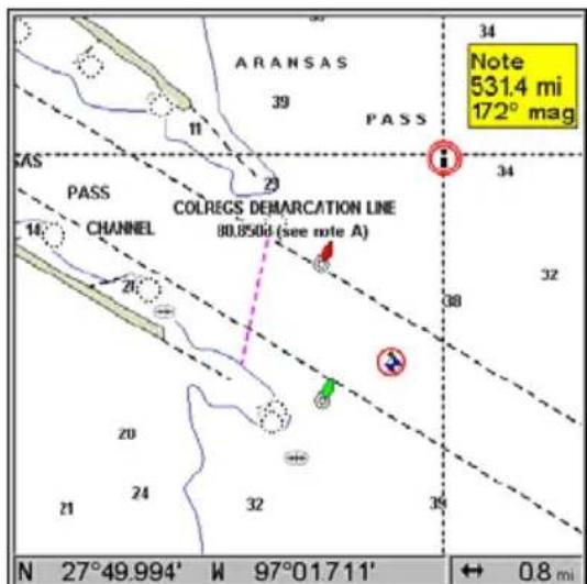 LOWRANCE GlobalMap 9200C - Nautical Chart Notes - 1