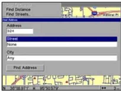LOWRANCE GlobalMap 9200C - Find Addresses - 3