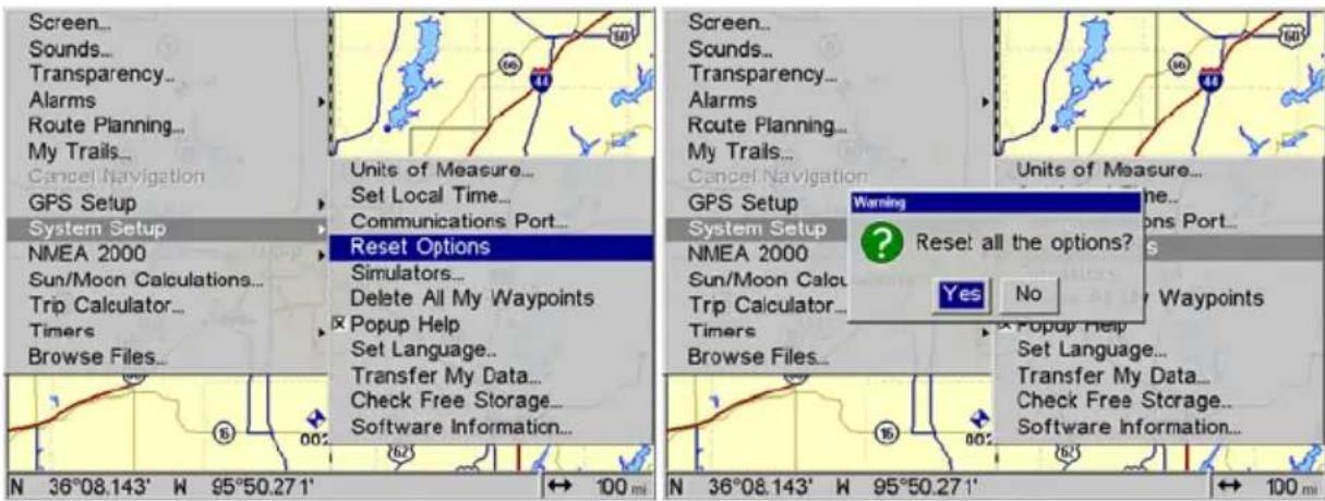 LOWRANCE GlobalMap 9200C - NOTE: - 1