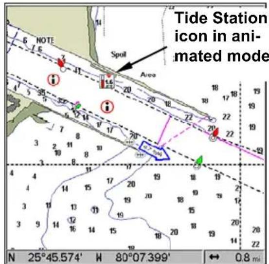 LOWRANCE GlobalMap 9200C - Tide Information - 3