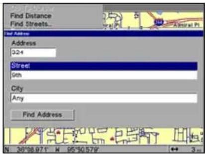 LOWRANCE GlobalMap 9200C - Find Addresses - 5