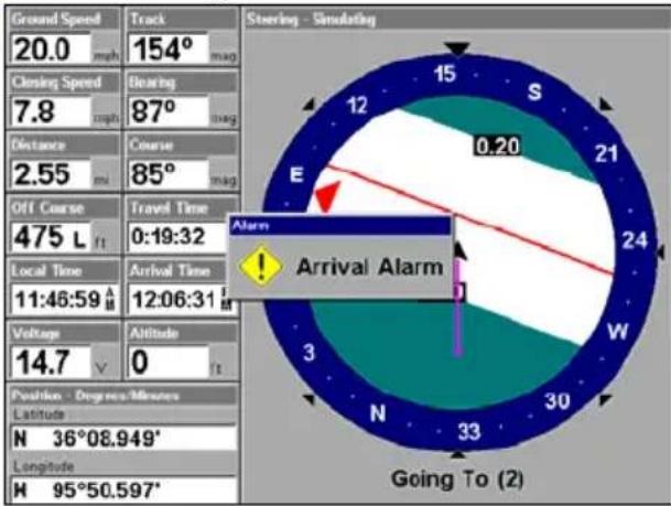 LOWRANCE GlobalMap 9200C - Navigate a Route in Reverse - 2