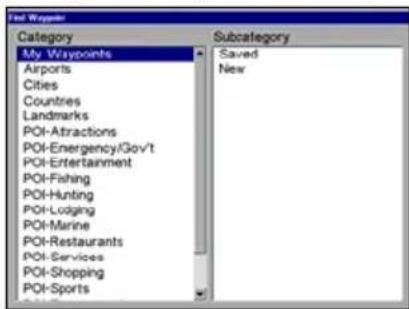 LOWRANCE GlobalMap 9200C - Find Waypoints - 1