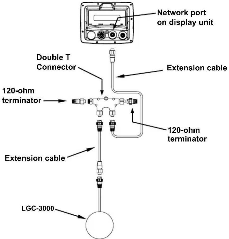 LOWRANCE GlobalMap 9200C - Connecting to a NMEA 2000 Network - 1