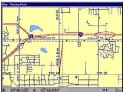 LOWRANCE GlobalMap 9200C - Routes Created in the GlobalMap - 5