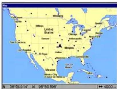 LOWRANCE GlobalMap 9200C - Map Page - 1