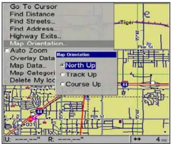 LOWRANCE GlobalMap 9200C - Map Orientation - 4