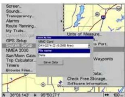 LOWRANCE GlobalMap 9200C - GPS Data files - 2