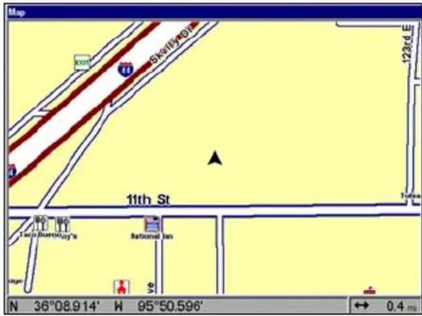 LOWRANCE GlobalMap 9200C - Create Waypoint at Current Position - 1
