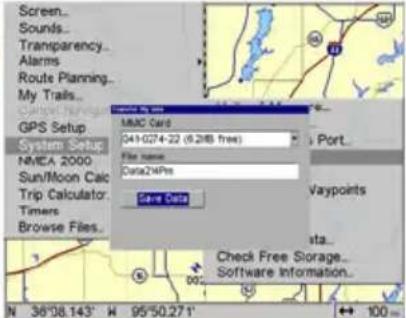 LOWRANCE GlobalMap 9200C - GPS Data files - 4