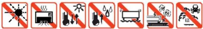 Allied Telesis AT-RG623TX - Do not use or store the device: - 1