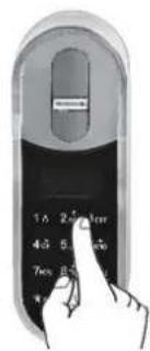 Yale YAZU 06903 - Lautstärke von Fingerabdruck-Lesegerät einstellen - 2