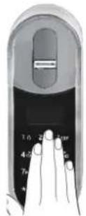 Yale YA95 - Fingerabdruck hinzufügen - 1