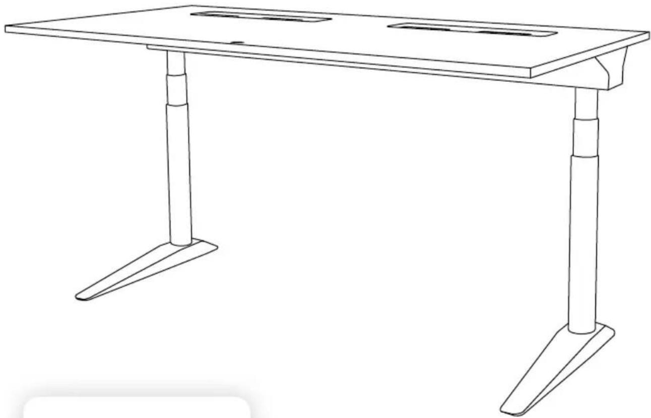 BakkerElkhuizen IQ Sit-Stand Desk - IQ™ Sit-Stand Desk - 1