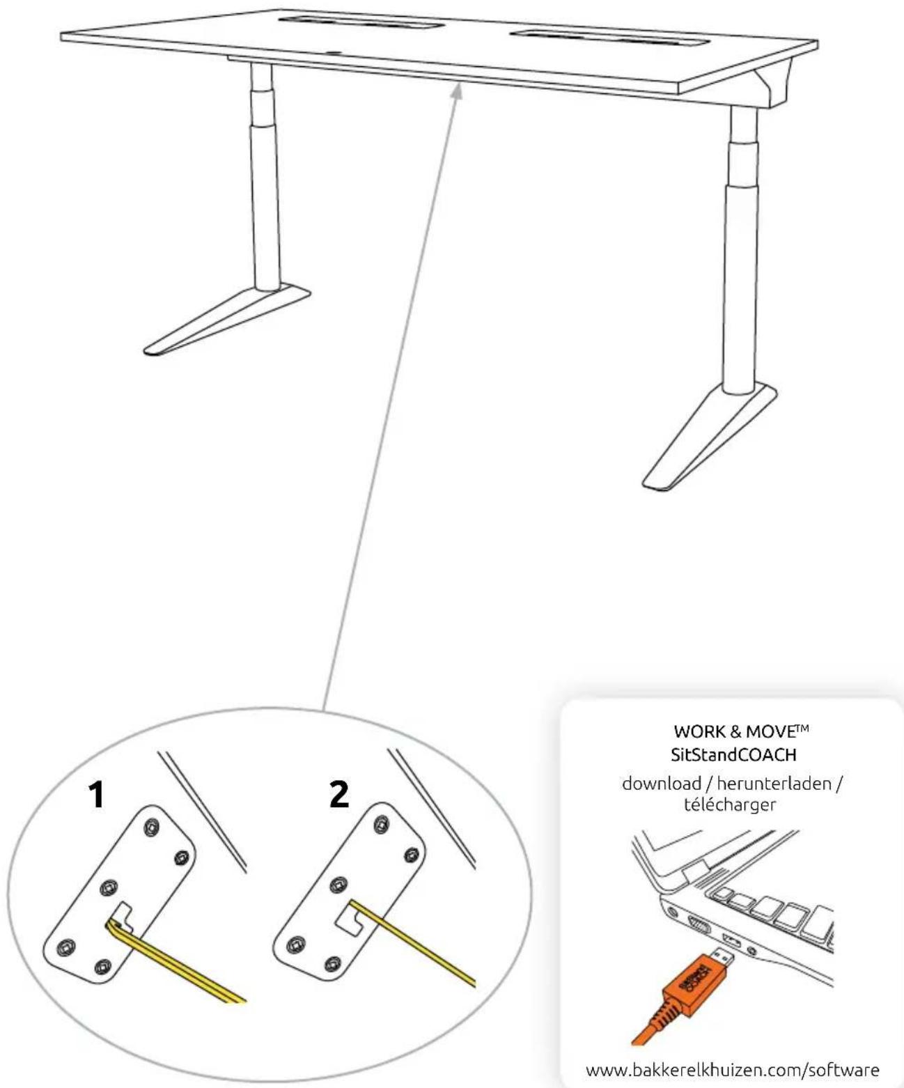 BakkerElkhuizen IQ Sit-Stand Desk - IQ™ Sit-Stand Desk - 28