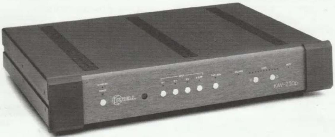 Krell KAV-250P - Instructions for Use - 1