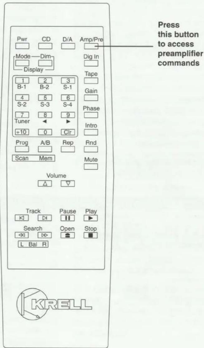 Krell KAV-250P - THE KAV-250p REMOTE CONTROL - 1