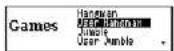 SEIKO ER-6700 - - Selecting a game - 4