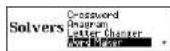 SEIKO ER-6700 - - Selecting the Solver - 7