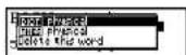SEIKO ER-6700 - - Viewing the word list - 5