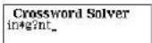 SEIKO ER-6700 - Crossword - 4