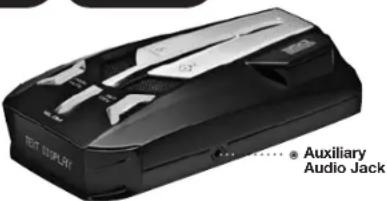 COBRA XRS 9670 - Auxiliary Audio Jack - 1