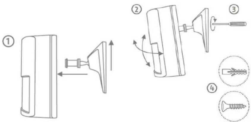ABUS FUAA35000A - Bohrmontage mit Halterung - 1