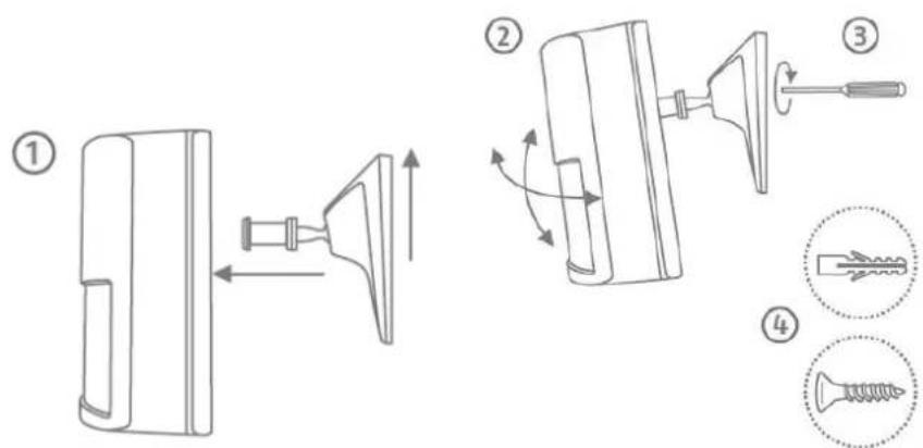 ABUS FUBE35010A - Bohrmontage mit Halterung - 1