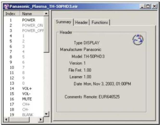 Extron IPL T SFI244 - Creating a driver with the IR Learner software - 2
