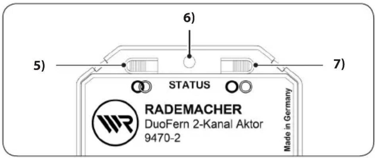 RADEMACHER DuoFern 35140262 - Pos. Symbol Beschreibung - 6