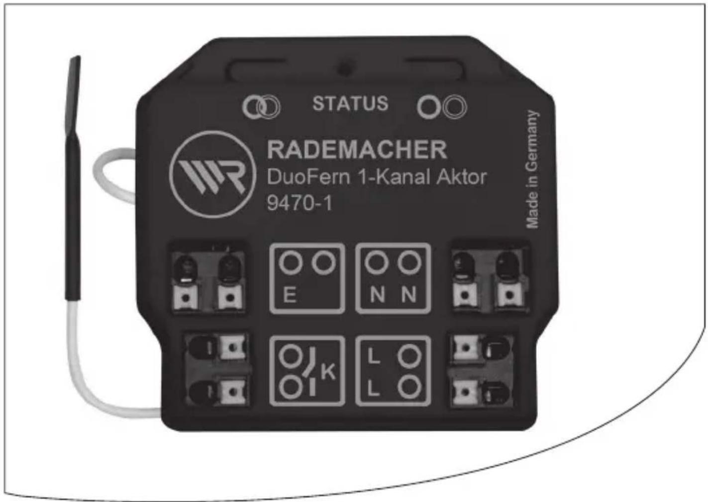 RADEMACHER DuoFern 35140261 - DuoFern Universal-Aktor 9470-1 (1-Kanal) - 1