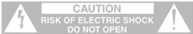 Audac TRU812 - CAUTION - 1