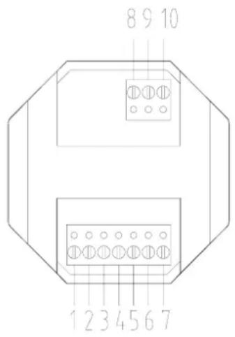 Monacor PREAMP-1UP - Klemme(n) laut Blockschaltbild anschließen. - 1