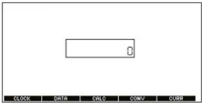 0 CLOCK DATA CRLC CONV CURR
