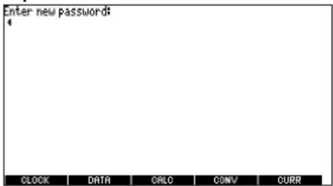enter new password: CLOCK DATA ORLO CONV CURR