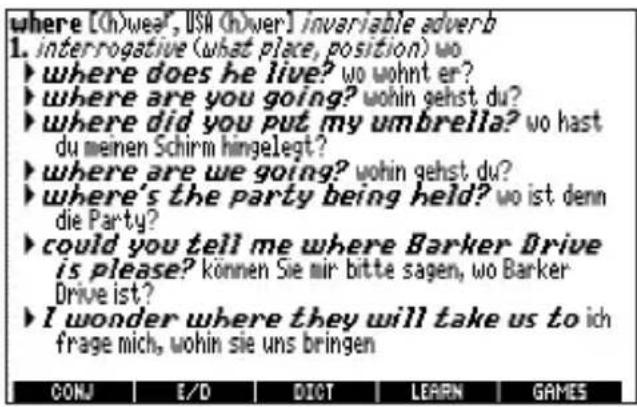 FRANKLIN DBD-1660 - Translating English Words - 2