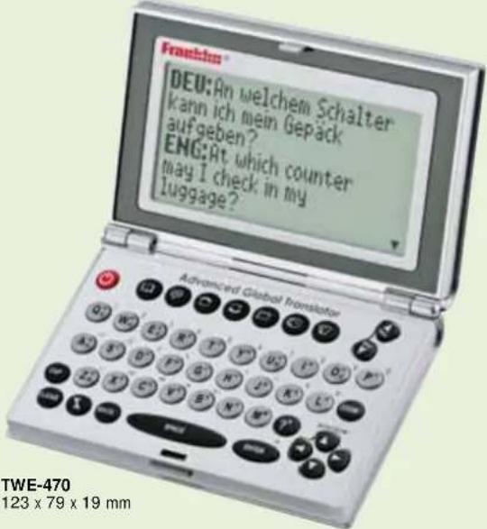 FRANKLIN SSB-215 - Inhalte & Basisfunktionen: - 1