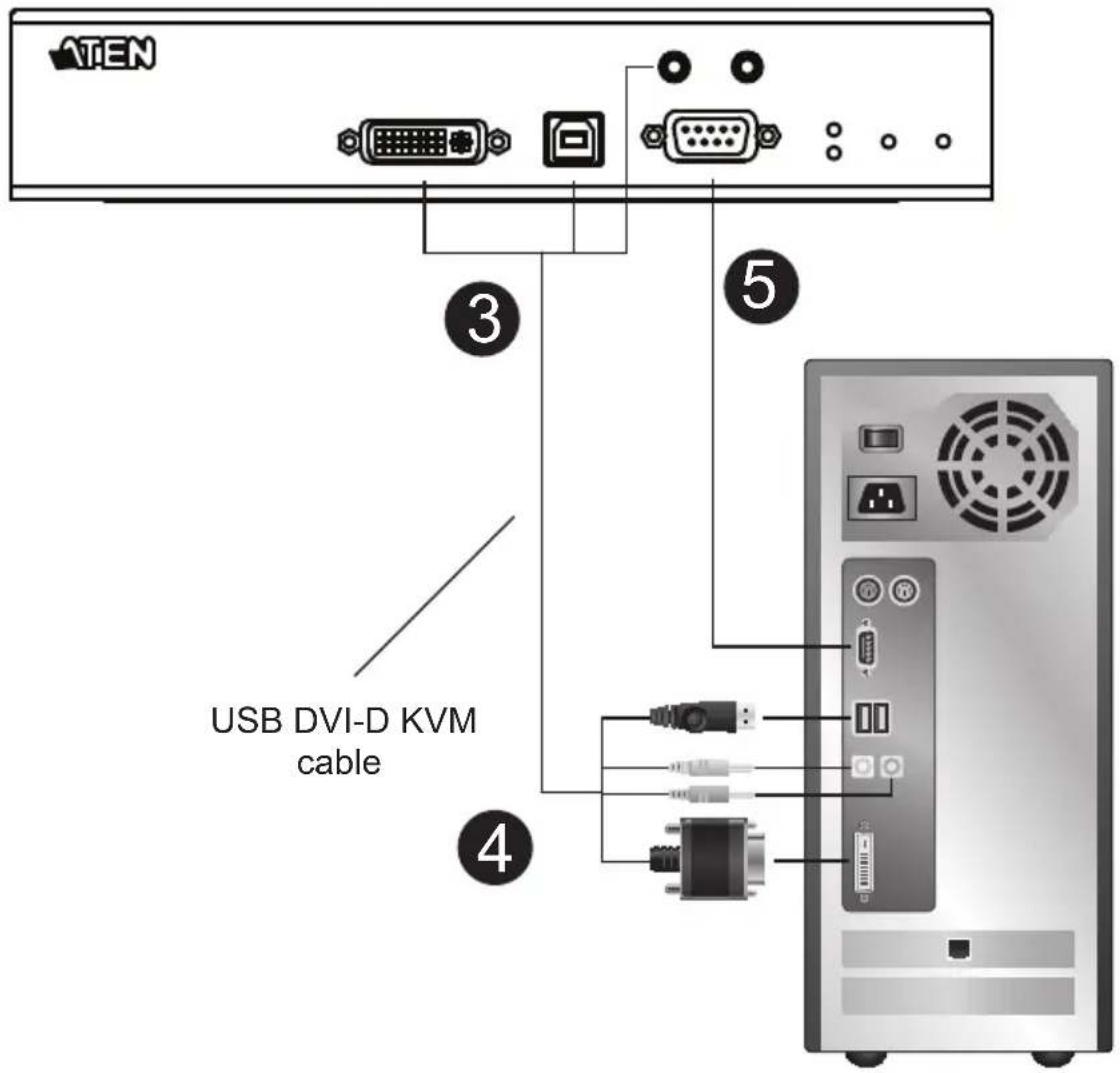 ATEN KE8950 - KE6920ATC Point-to-Point Installation 2 of 2 - 1