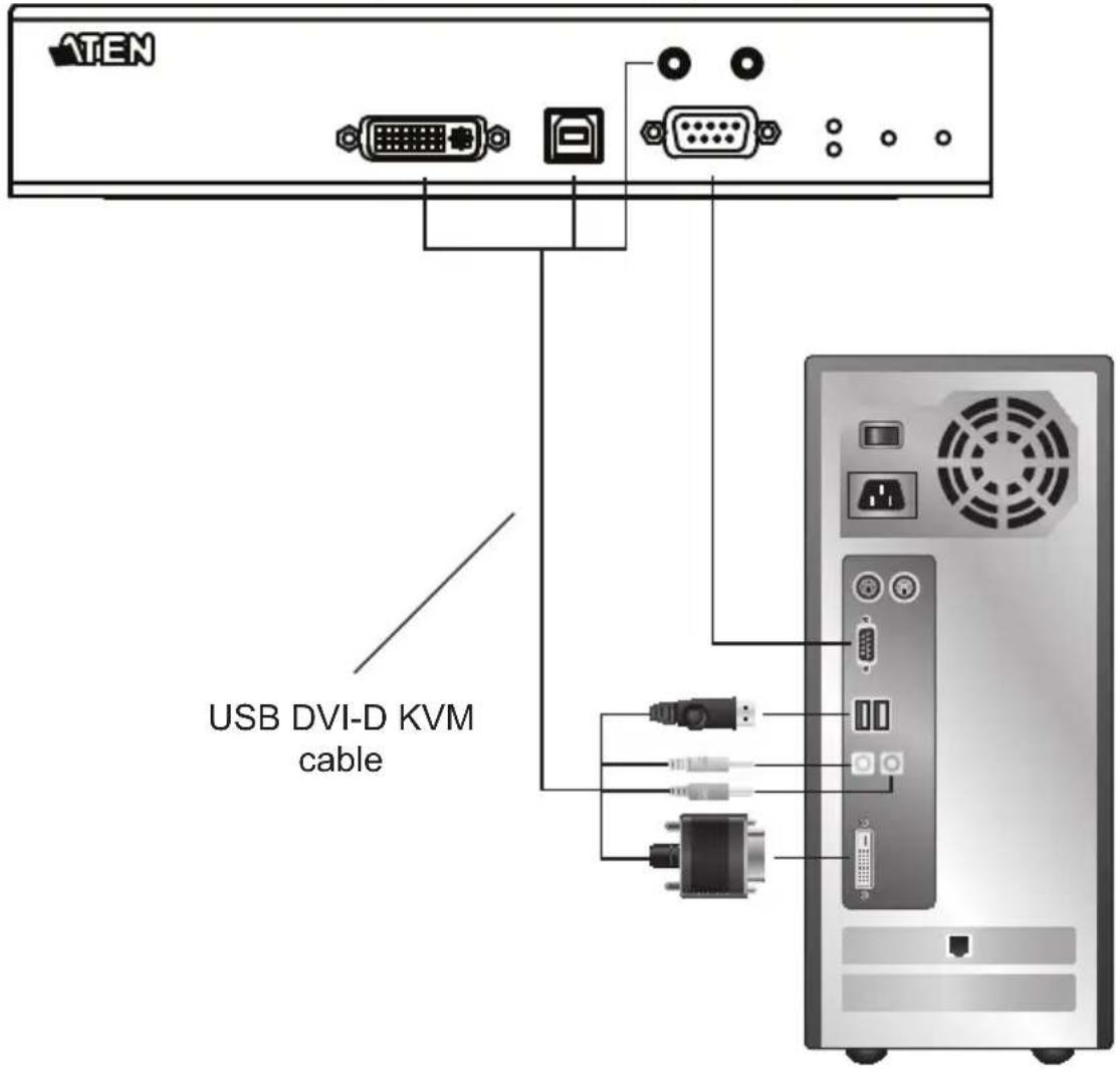 ATEN KE8950 - KE6920ATC Network Installation Diagram 2 of 2 - 1