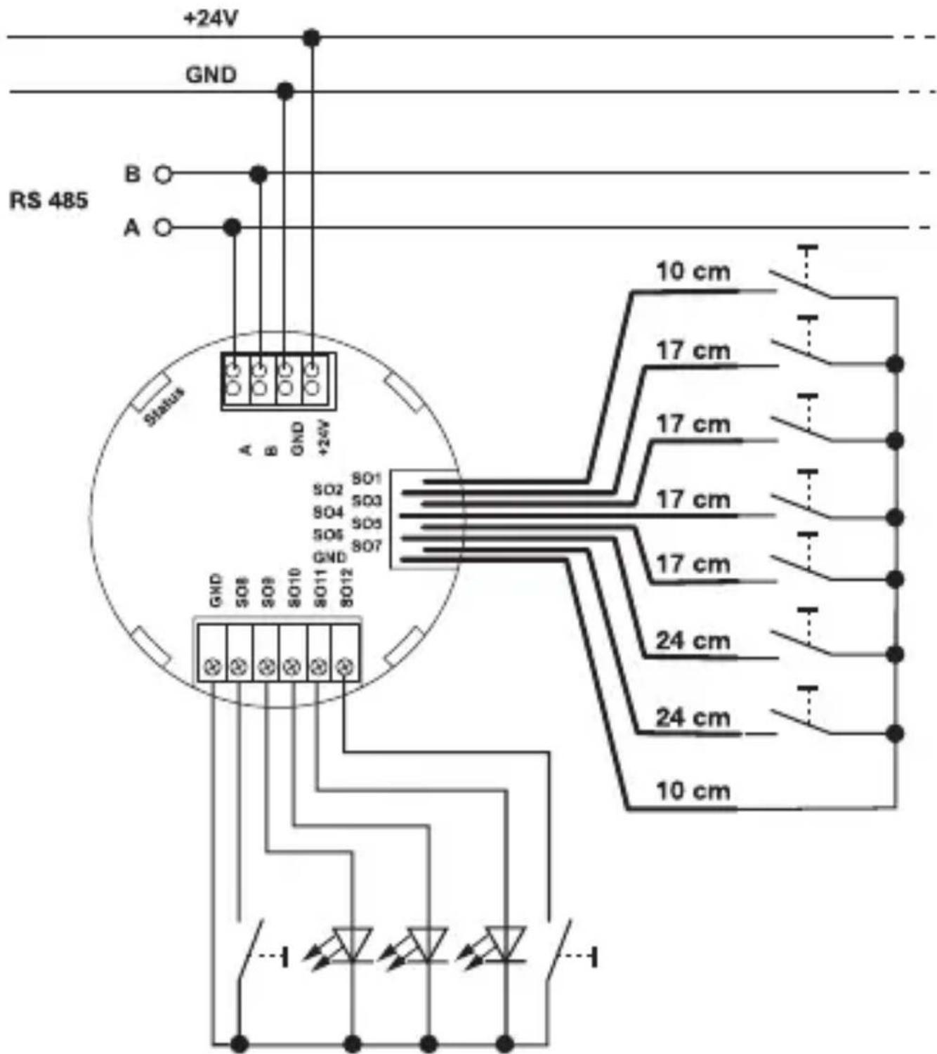 Homematic IP HMW-IO-12-FM - Ein-/Ausgänge nicht mit 230-V-Netzspannung verbinden! - 3