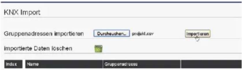 AGFEO ES 522 IT - Daten aus dem ETS System in den SmartHomeServer importieren - 3