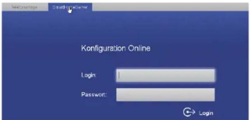 AGFEO ES 522 IT - Konfi gurationseite des SmartHomeServers - 1