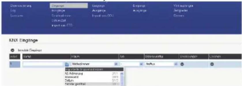 AGFEO ES 522 IT - KNX-Eingänge einrichten - 1