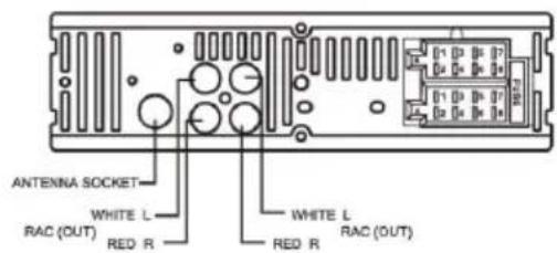 Xomax XM-RSU222BT - Anschlussschema: - 1