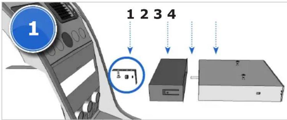 Xomax XM-RSU216BT - Installation instructions - 1