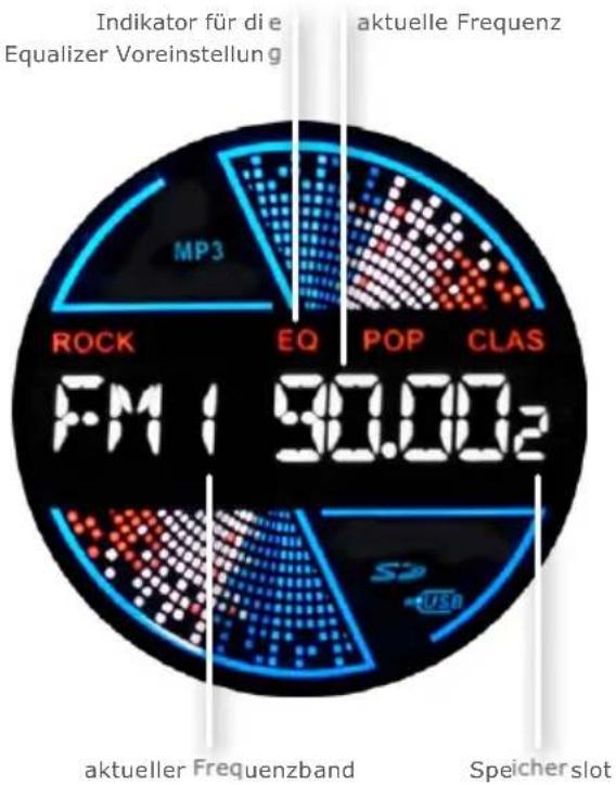 Xomax XM-RSU213 - Radio-Display - 1