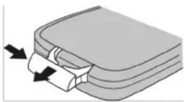 Xomax XM-RSU213 - So wird die Batterie gewechselt: - 1