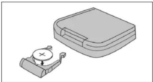 Xomax XM-DTSBN929 - So wird die Batterie gewechselt: - 2